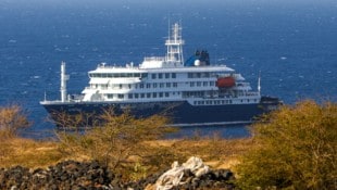 Nach dem Hantavirus-Ausbruch auf einem Kreuzfahrtschiff sitzen die 88 Passagierinnen und ...