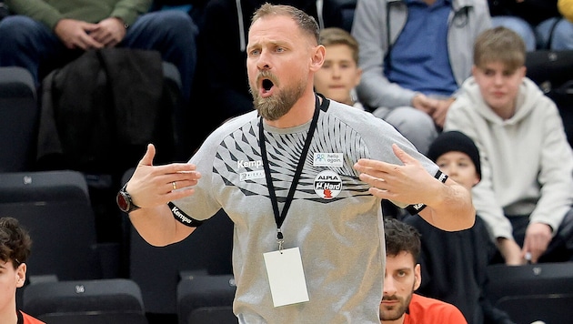 Für Hannes Jon Jonsson könnte es heute der letzte Auftritt als Trainer der Harder sein.