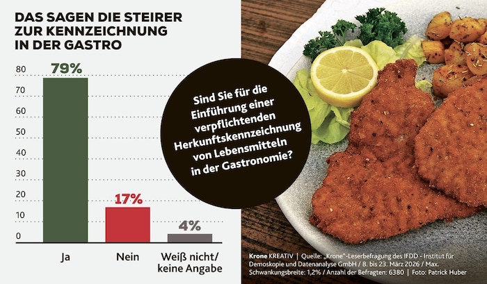 Eindeutiges Ergebnis bei der aktuellen „Krone“-Leserumfrage