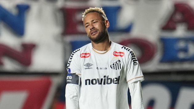 Neymar sorgt erneut für Ärger beim FC Santos.