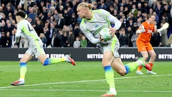 Erling Haaland und Manchester City kamen mit einem blauen Auge davon.