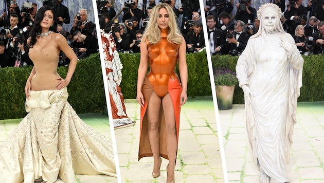Met Gala 2026: Kylie Jenner schockiert im Nippel-Korsett, Kim Kardashian wird zur Bronze-Göttin ...