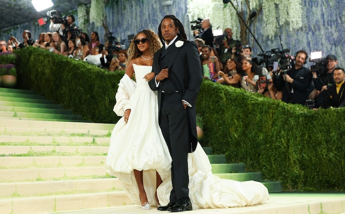 Blue Ivy mit Jay-Z