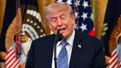 US-Präsident Donald Trump in seiner Rede