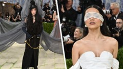 Madonna (l.) entsprang mit ihrem Outfit direkt einem Gemälde der Surrealistin Leonora Carrington ...