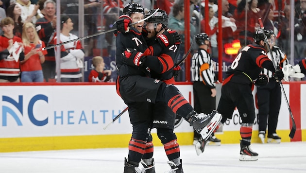 Weiterer Schritt in die nächste Playoff-Runde für Carolina.