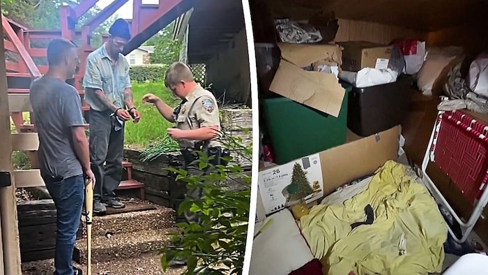 Der ungebetene Gast wurde von der Polizei in Gewahrsam genommen.