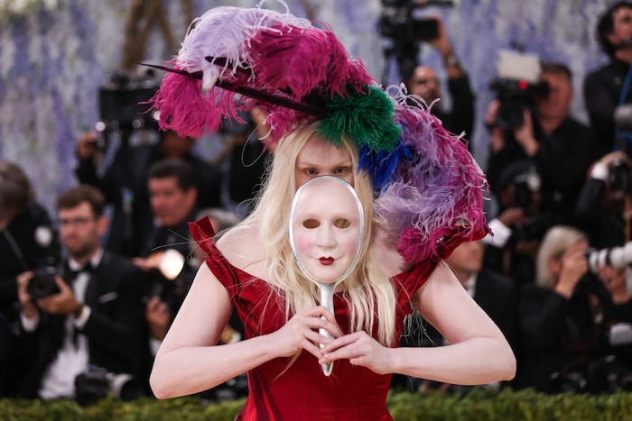 Gwendoline Christies Look wirkte auch wie aus einem Albtraum entsprungen.