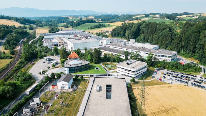 Der Campus von Greiner in Kremsmünster.