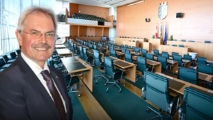 Keine neuen Sessel für den neuen Landtagssaal – Präsident Wilfing lässt die alten ...