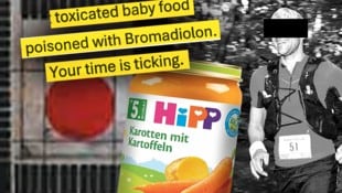 Die „Krone“ hat den Erpresserbrief und neue, schaurige Details zum mutmaßlichen Giftmischer ...