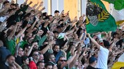 Nur 156 Mitglieder des treuen Anhangs der Lustenauer Austria finden am Freitag beim Duell gegen ...