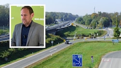 Georg Ecker (Grüne) hinterfragt den geplanten Standort der neuen Weinviertel-Klinik.