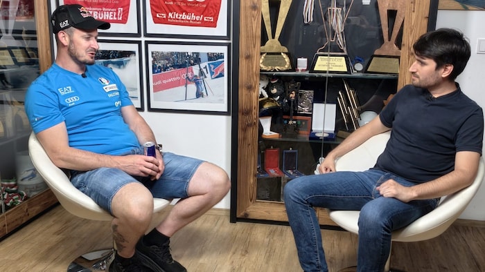 Dominik Paris hat sportkrone.at in seinem Zuhause empfangen.