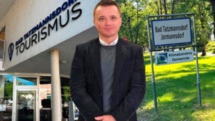 Richard Senninger ist seit 2021 Tourismus-Chef in Bad Tatzmannsdorf. Touristisch kämpfte man im ...