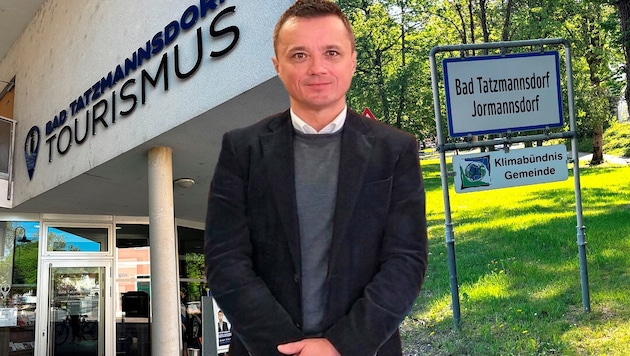 Richard Senninger ist seit 2021 Tourismus-Chef in Bad Tatzmannsdorf. Touristisch kämpfte man im ...