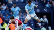 Abdulkadir Khusanov kickt bei Manchester City.
