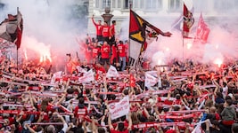 Die ganze Stadt feierte den ersten Meistertitel des Klubs