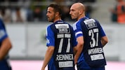 Zwei Oberösterreicher, die beim WAC offensichtlich keinen Schmerz kennen: Renner und Wimmer.