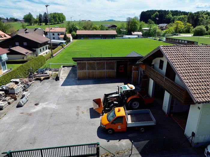 Der Bauhof wird gemeinsam mit dem Sportheim modernisiert!