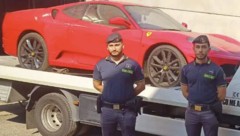 An dem Fahrzeug wurden zahlreiche Teile ausgetauscht.
