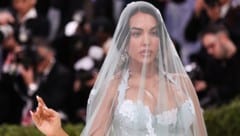 Georgina Rodriguez sorgte nicht nur mit ihrem Outfit für Aufsehen. 