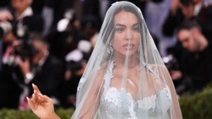 Georgina Rodriguez sorgte nicht nur mit ihrem Outfit für Aufsehen. 