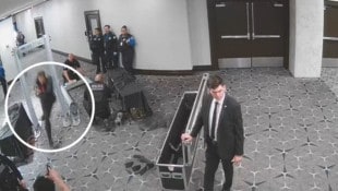 Bei einem Gala-Dinner mit US-Präsident Donald Trump Ende April ist ein Polizist angeschossen und ...