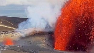 Der Vulkan Kilauea auf Hawaii