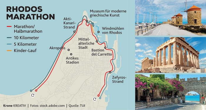 Für jeden was dabei: Das TUI-Event umfasst Halbmarathon- und Marathondistanz (42,195 km) sowie ...