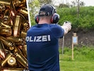 Ein Einsatztraining der Polizei (Symbolbild) – jetzt steht ein Schieß-Übungsleiter aus der ...