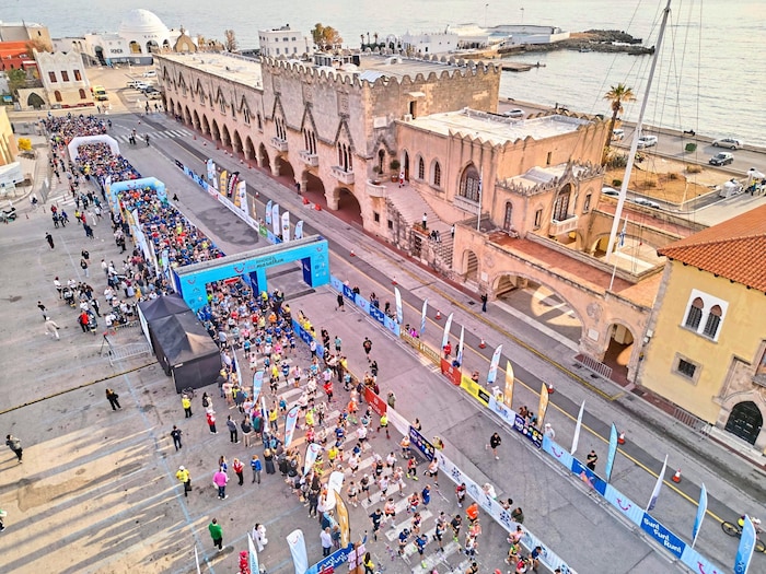 Mehr als 5000 Läufer aus 65 Ländern waren beim diesjährigen TUI-Marathon dabei. Start und Ziel ...