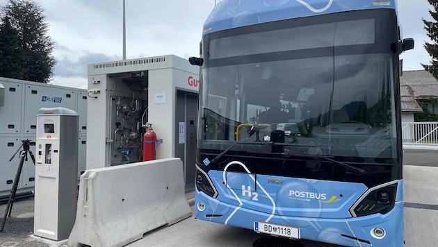 35 Wasserstoffbusse sind ab Juni im Linienbetrieb von Postbus unterwegs