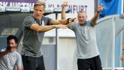 Im Jänner mussten Austria Klagenfurts Coach Rold Landerl und Assistent Guido Frank (re.) gehen.