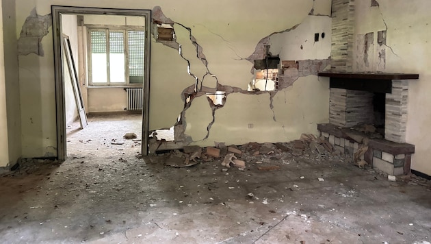 Die Spuren des Friauler Erdbebens sind heute noch sichtbar, der Extremfall wird bei uns im ...