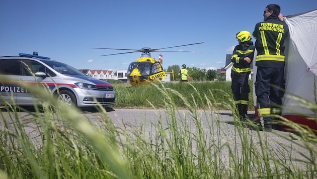 Ein schrecklicher Unfall ereignete sich am Mittwoch in Purbach am Neusiedler See.