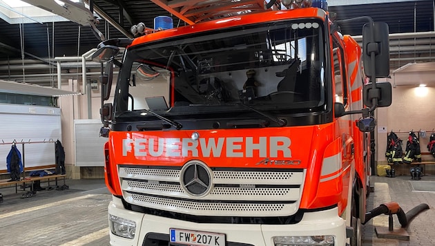 Feuerwehr im Einsatz in Wien-Ottakring nach einem Schadstoffaustritt in einer Firma. ...