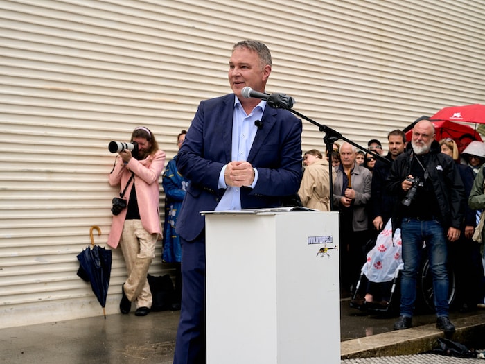 Kulturminister Andreas Babler eröffnete den Pavillon.