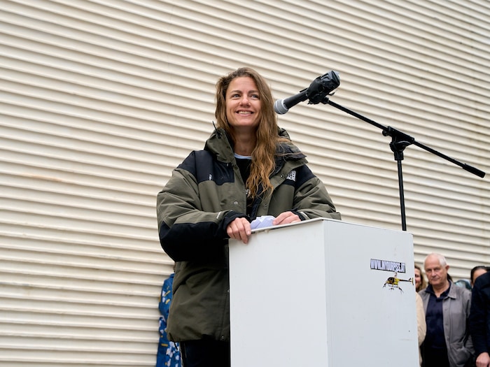 Eröffnungsrednerin Florentina Holzinger