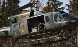 Die „Agusta-Bell 212“ des Österreichischen Bundesheeres sind leichte Mehrzweckhelikopter, die ...