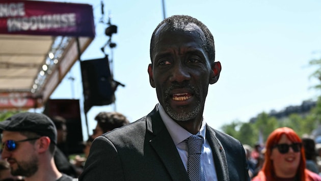 Bally Bagayoko, Bürgermeister der französischen Stadt Saint-Denis, hat Ärger wegen eines ...