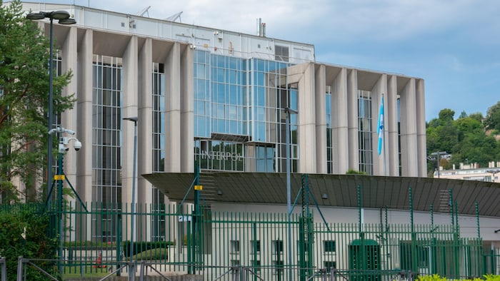 Das Interpol-Hauptquartier in Lyon