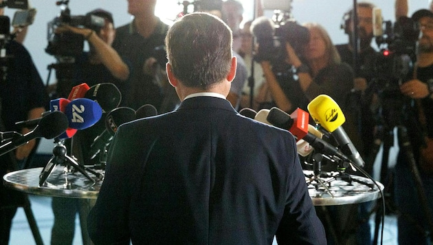 Wöginger erklärte nach dem Urteil vor versammelten Medien seinen sofortigen Rücktritt als ...