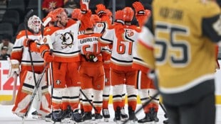 Die Anaheim Ducks stellten gegen Las Vegas auf 1:1. 