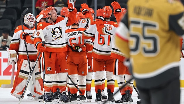Die Anaheim Ducks stellten gegen Las Vegas auf 1:1.