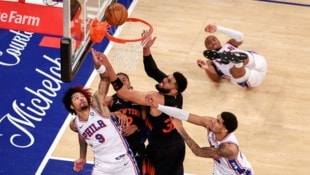 Die Knicks haben einen weiteren Playoff-Sieg errungen.