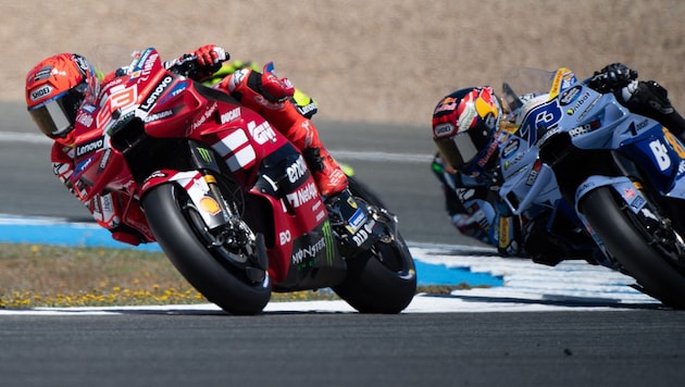 Marc (l.) und Alex Marquez