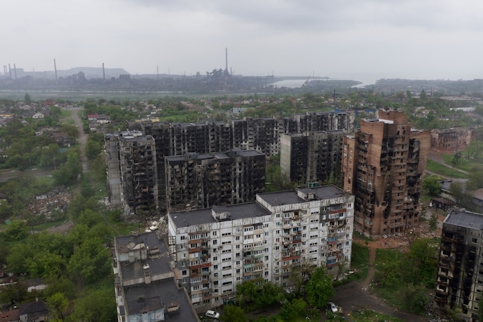 Um Mariupol wurde vor vier Jahren erbittert gekämpft. Russland werden zahlreiche ...