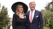 Königin Máxima und König Willem-Alexander besuchten die Biennale in Venedig.