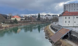 Viele österreichische Flüsse, darunter die Drau, haben derzeit einen niedrigen Wasserstand.